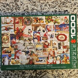 Eurographics Vintage Christmas Cards Puzzle
